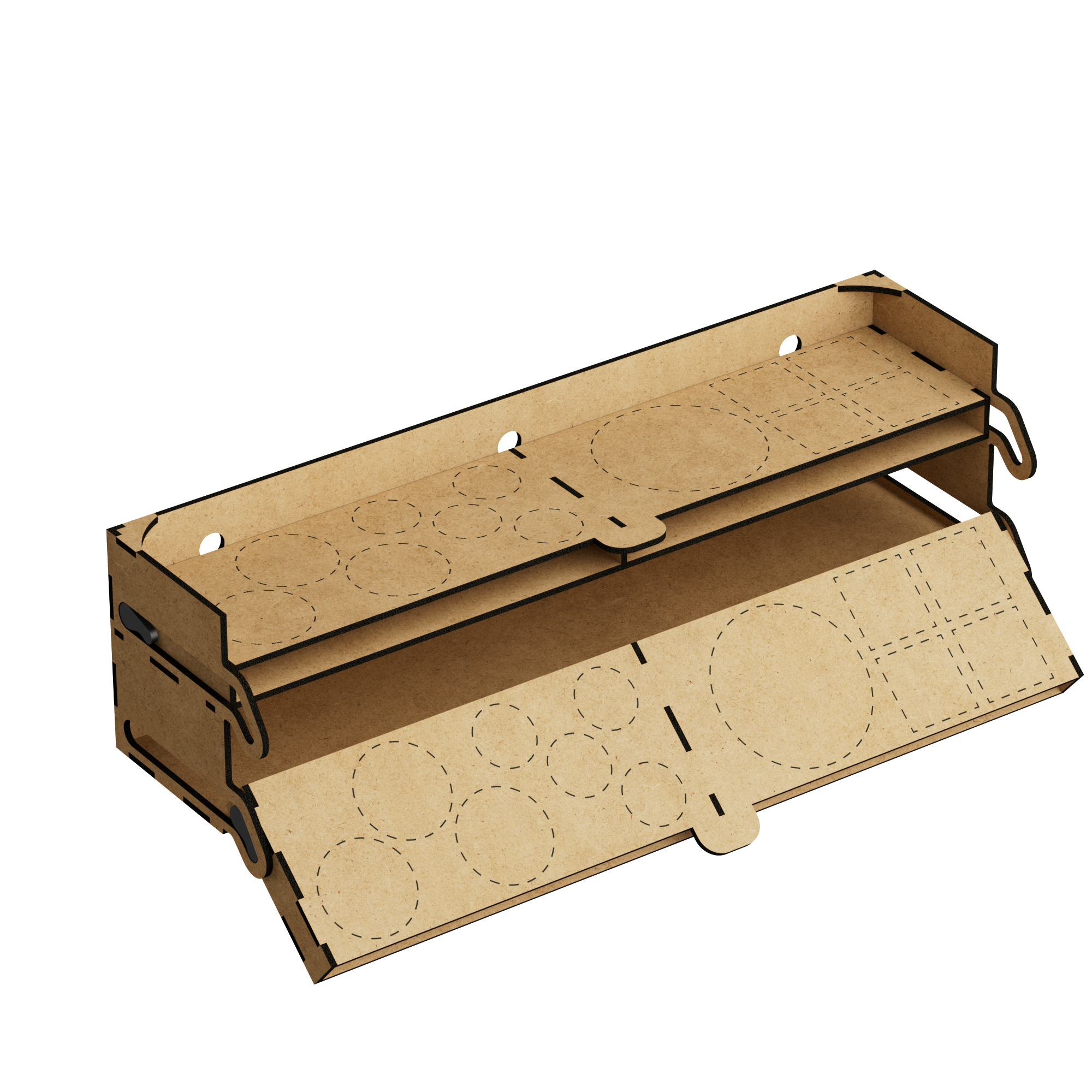 Custom made insert: Drawer