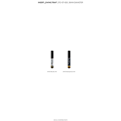 one. Einsatz "Swing Tray" - 18mm Durchmesser