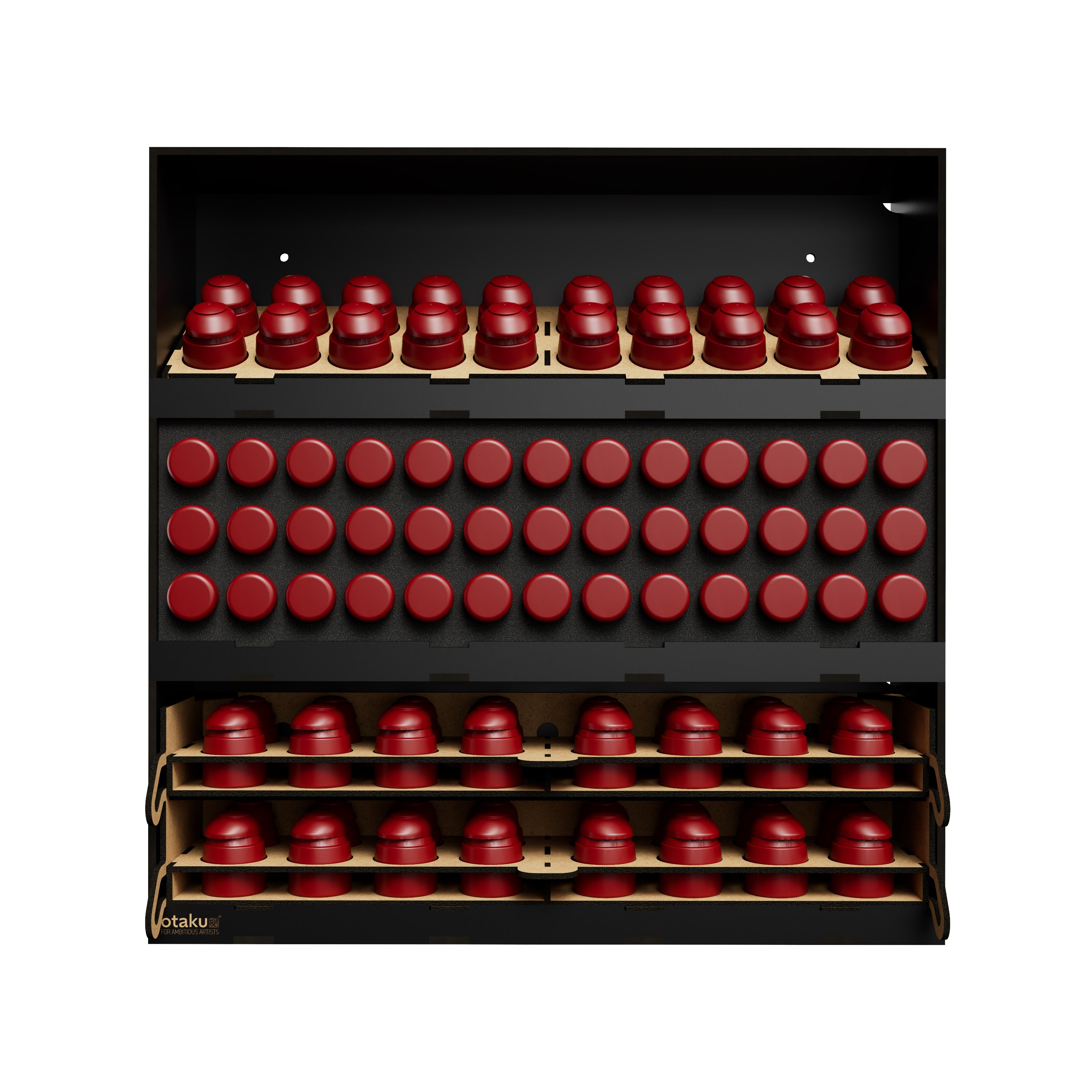 one. shelf: "Der Miniaturenmaler" mit Farben